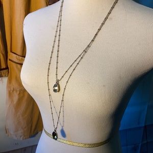 Uno de 50 Double Swarovski Necklace